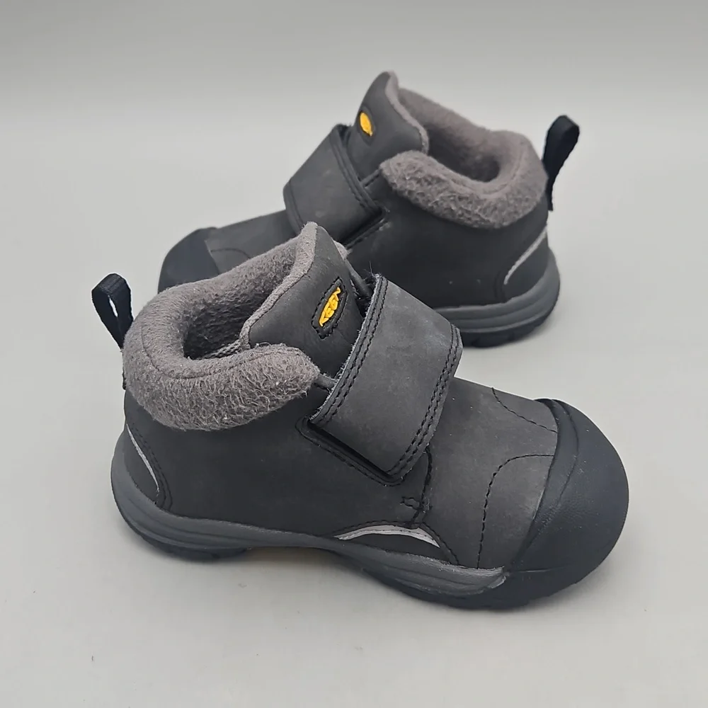 Keen Little Kids' Kootenay III Waterproof Leather Boot Baby Shoes